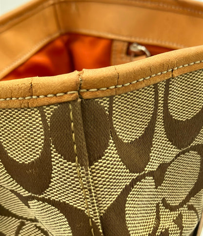 COACH トートバッグ シグネチャー 6612 レディース コーチ
