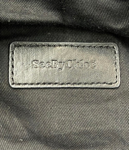 美品 シーバイクロエ ハンドバッグ 千鳥柄 ジョイライダー レディース SEE BY CHLOE