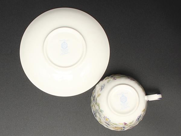 美品 ミントン カップ＆ソーサー ハドンホール ブルー Minton
