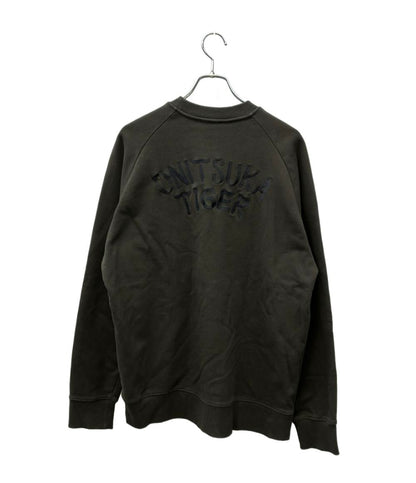 ONITSUKA TIGER スウェットシャツ 虎刺繍 SWEAT TOP 2183B537 メンズ SIZE M オニツカタイガー
