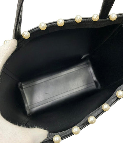 美品 TOCCA 2way ハンドバッグ ショルダーバッグ 斜め掛け ビジュー レディース トッカ