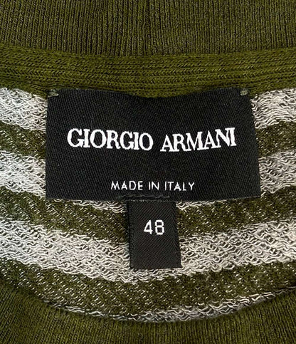 GIORGIO ARMANI 半袖Tシャツ ボーダー GM000244 メンズ SIZE 48 (M) ジョルジオアルマーニ