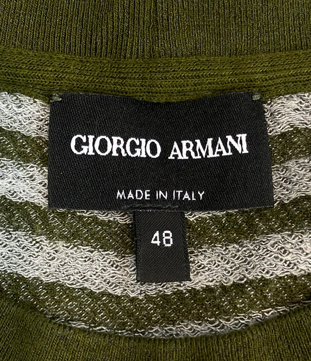 GIORGIO ARMANI 半袖Tシャツ ボーダー GM000244 メンズ SIZE 48 (M) ジョルジオアルマーニ