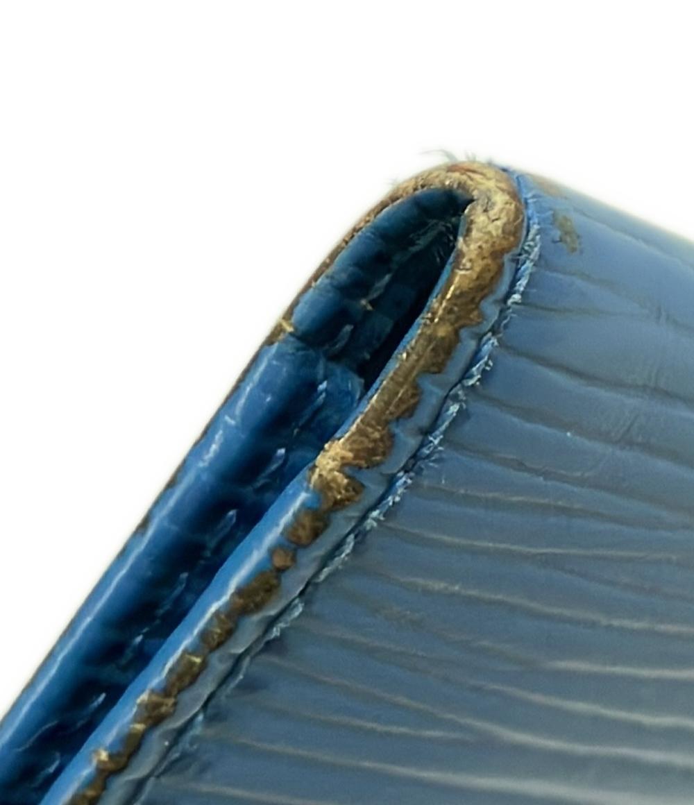 LOUIS VUITTON パスケース ポルト2 カルト ヴェルティカル エピ M63205 メンズ レディース ルイ・ヴィトン