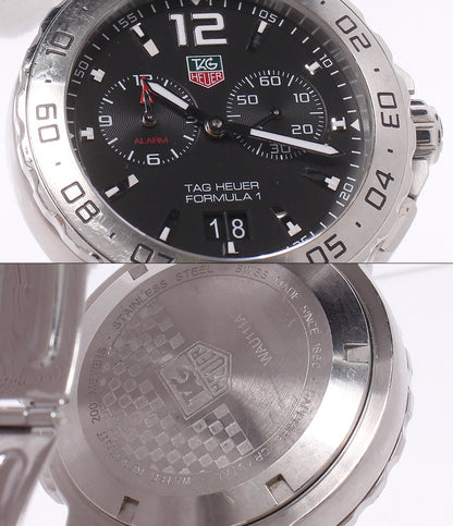 TAG HEUER 腕時計 フォーミュラ1 クオーツ ブラック WAU111A メンズ タグホイヤー