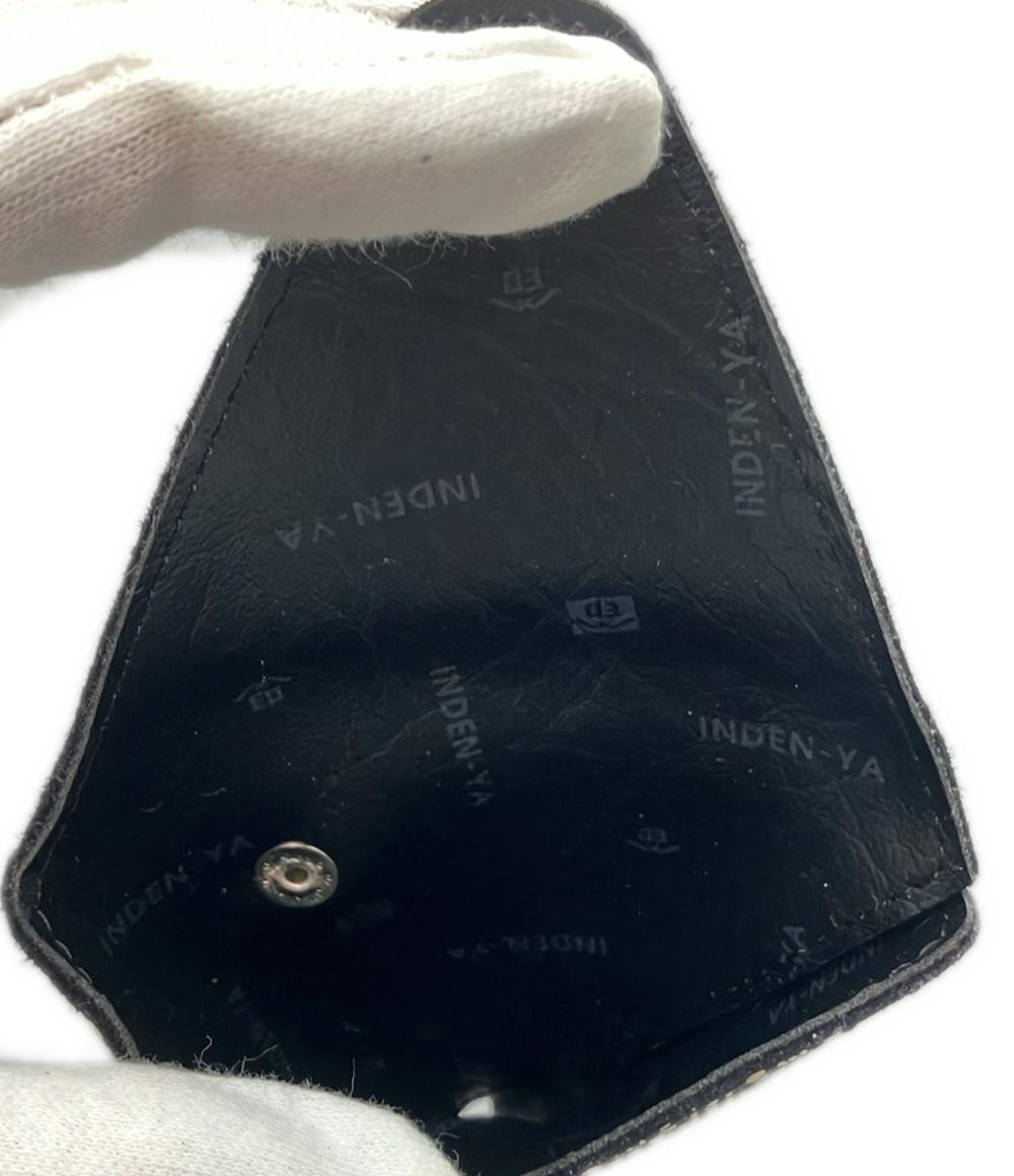 美品 INDENYA コインケース メンズ レディース 印傳屋