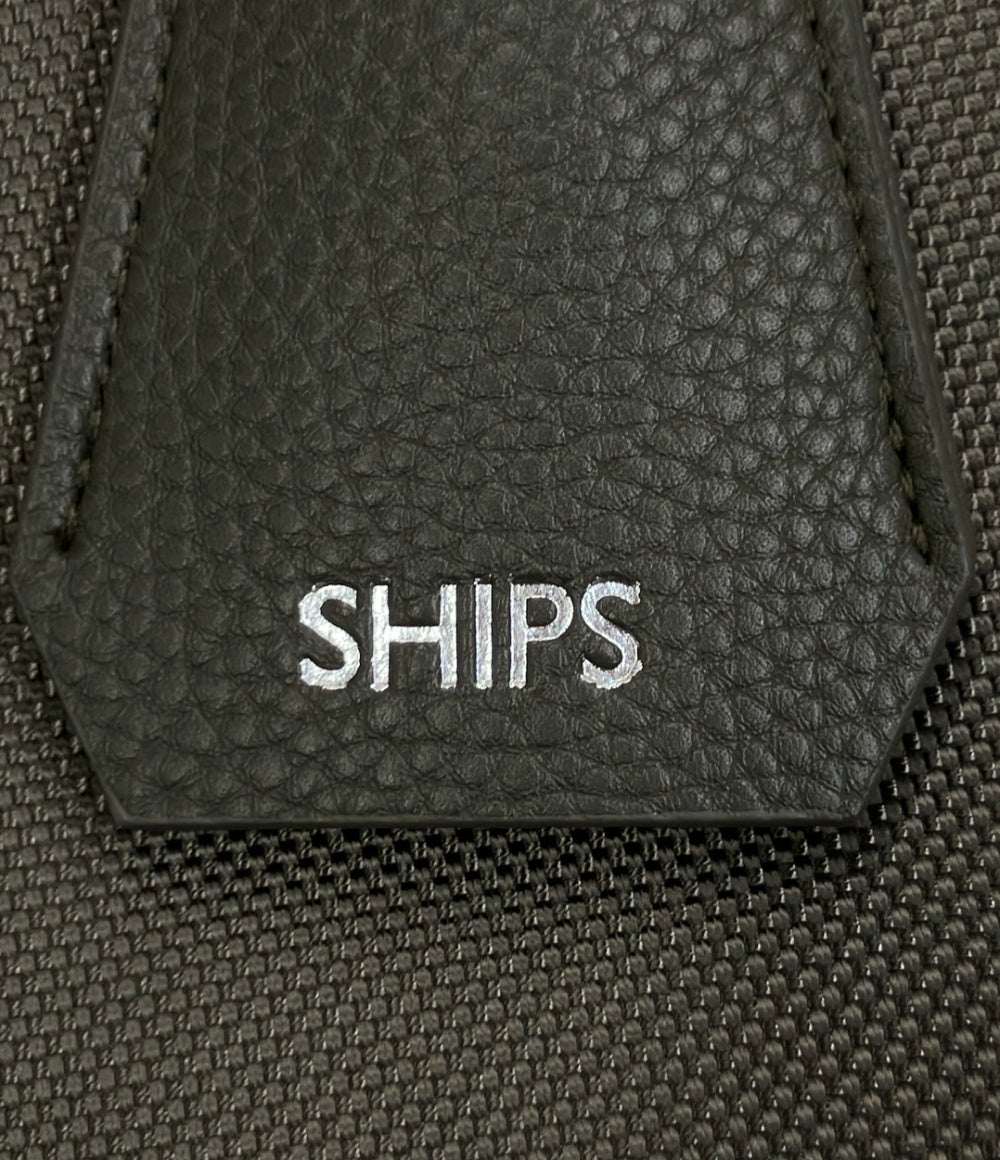 美品 SHIPS ブリーフケース ショルダーバッグ リュック 3WAY 斜め掛け メンズ シップス