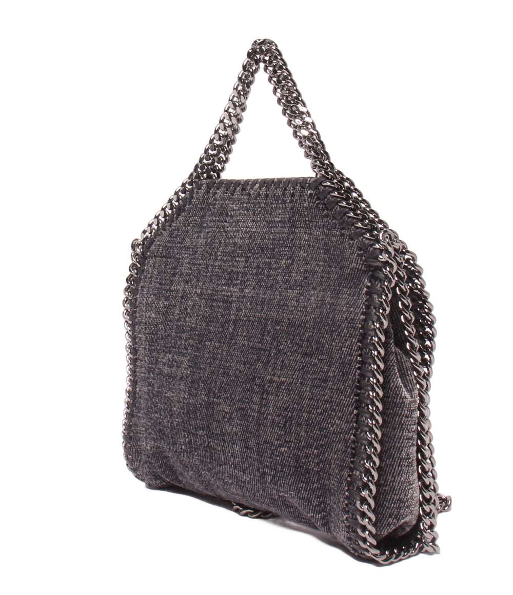 美品 STELLA McCARTNEY 2wayハンドバッグ ショルダーバッグ 斜め掛け デニム ファラベラ レディース ステラマッカートニー