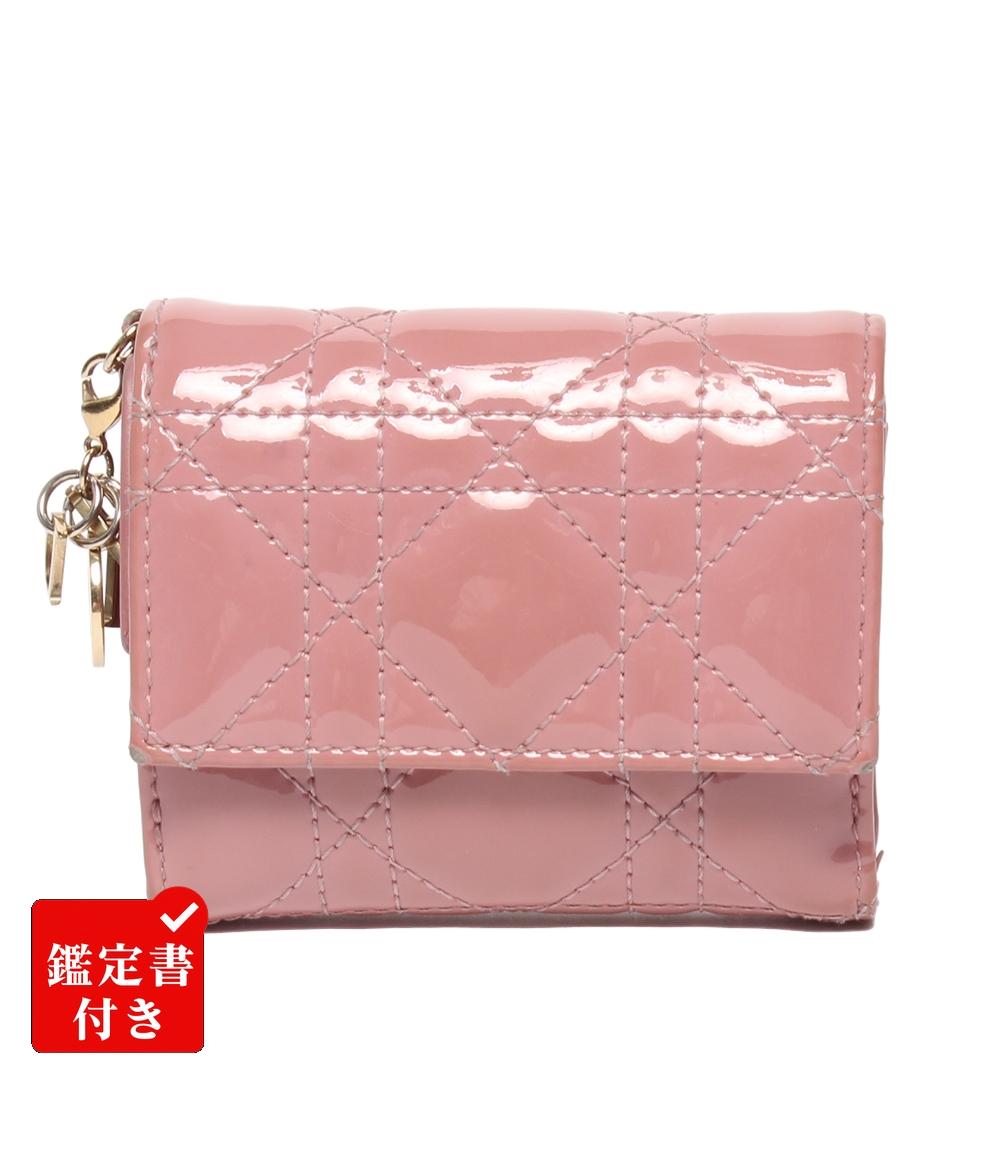クリスチャンディオール 三つ折り財布 レディース Christian Dior