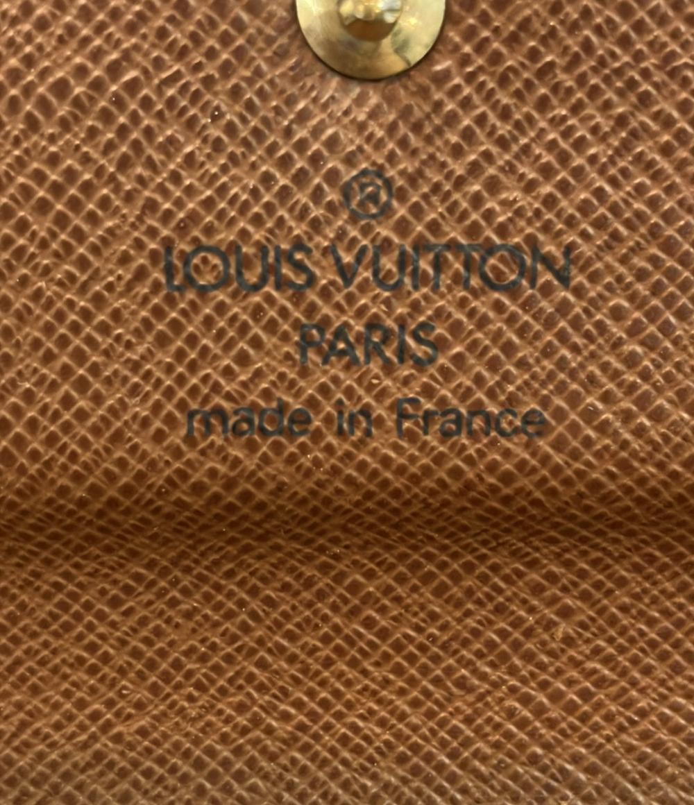 LOUIS VUITTON 三つ折り財布 ポルトトレゾール エテュイ パピエ モノグラム M61202 レディース メンズ ルイ・ヴィトン