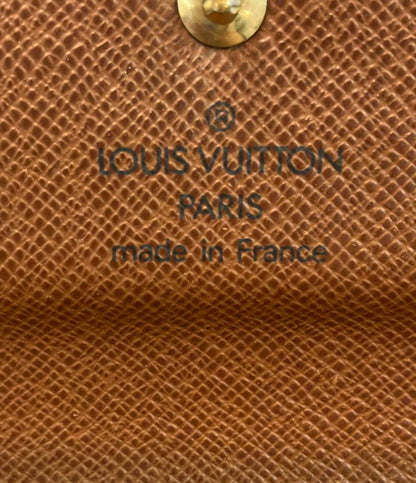 LOUIS VUITTON 三つ折り財布 ポルトトレゾール エテュイ パピエ モノグラム M61202 レディース メンズ ルイ・ヴィトン