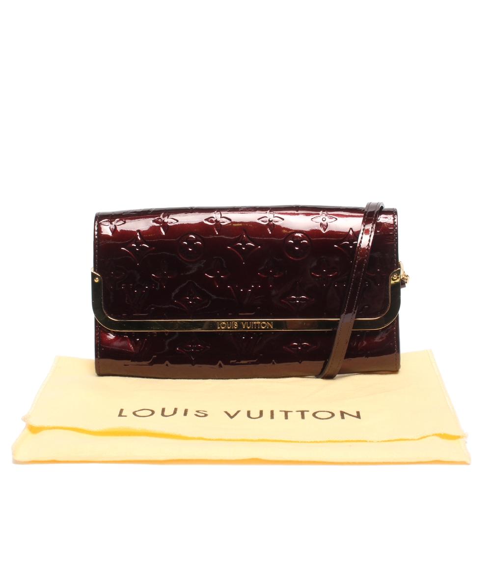 LOUIS VUITTON 2wayクラッチバッグ ショルダーバッグ 肩掛け ロスモアMM ヴェルニ M91549 レディース ルイ・ヴィトン
