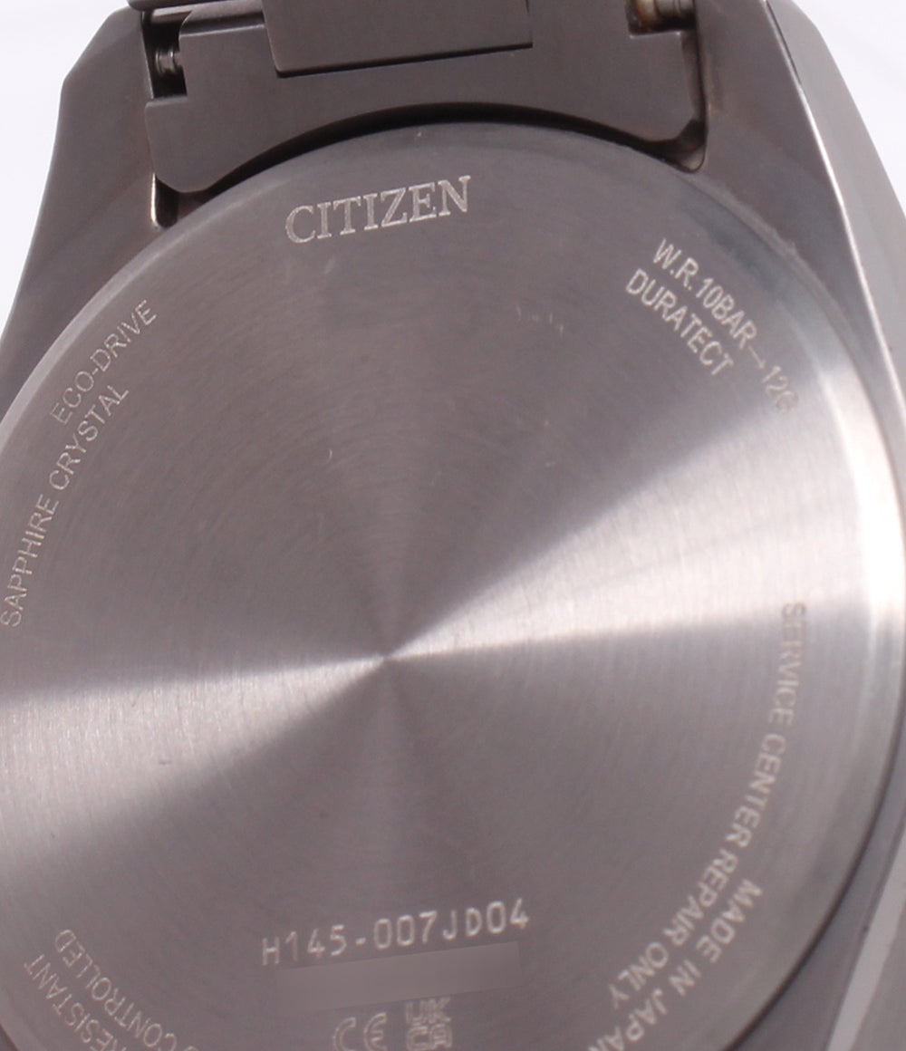 CITIZEN 腕時計 UNITE with BLUE アテッサ ATTESA ACT Line ソーラー電波 CB0288-65L メンズ シチズン
