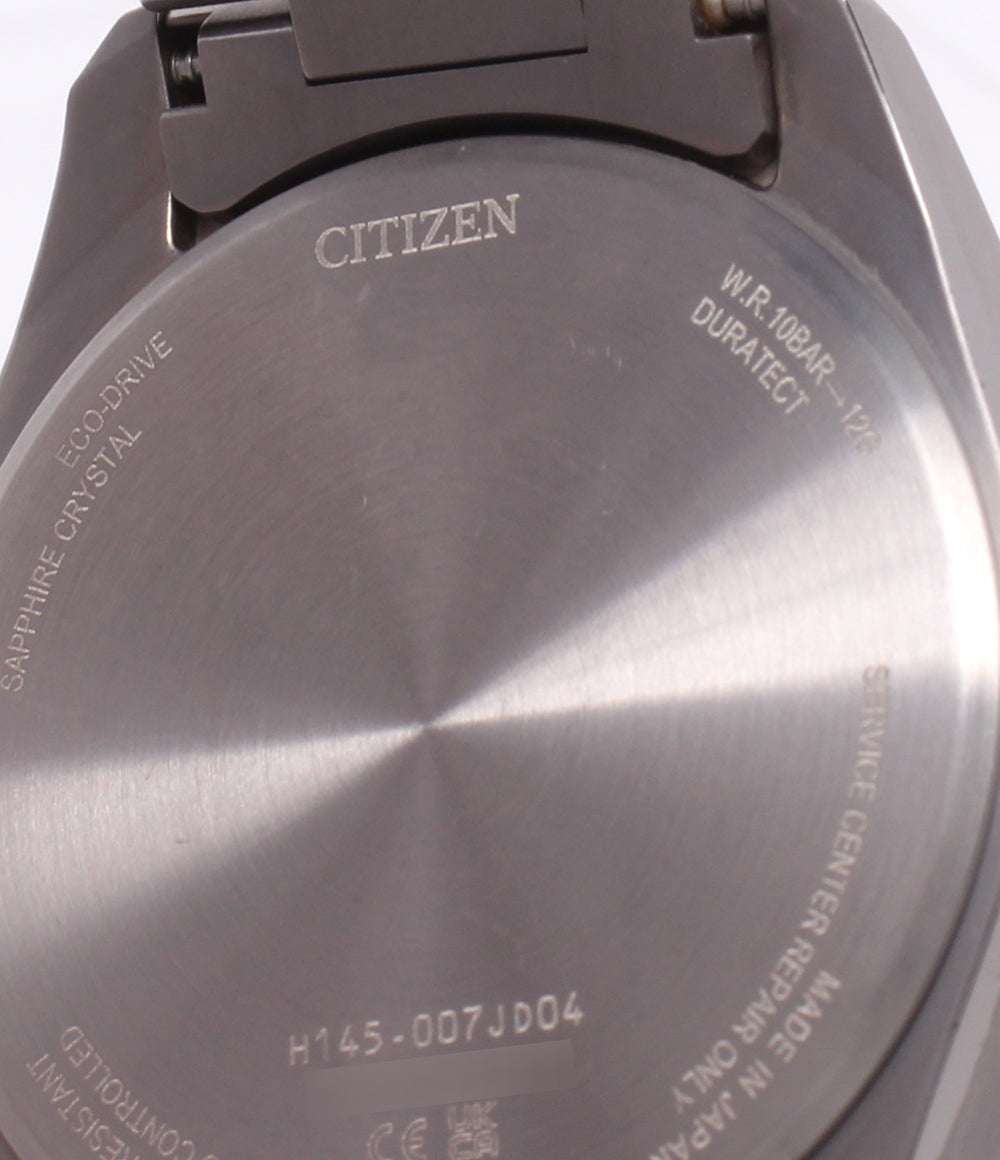 CITIZEN 腕時計 UNITE with BLUE アテッサ ATTESA ACT Line ソーラー電波 CB0288-65L メンズ シチズン
