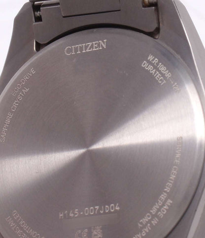 CITIZEN 腕時計 UNITE with BLUE アテッサ ATTESA ACT Line ソーラー電波 CB0288-65L メンズ シチズン