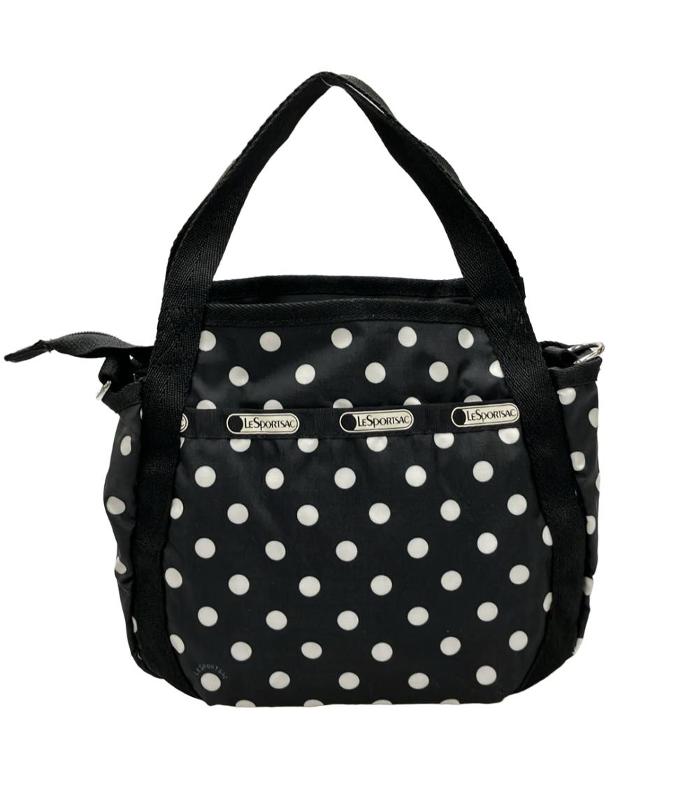 美品 LeSportsac ハンドバッグ ショルダーバッグ 2WAY 斜め掛け レディース レスポートサック