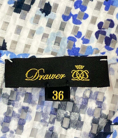 美品 ドゥロワー キャップスリーブブラウス レディース SIZE 36 (XS) Drawer