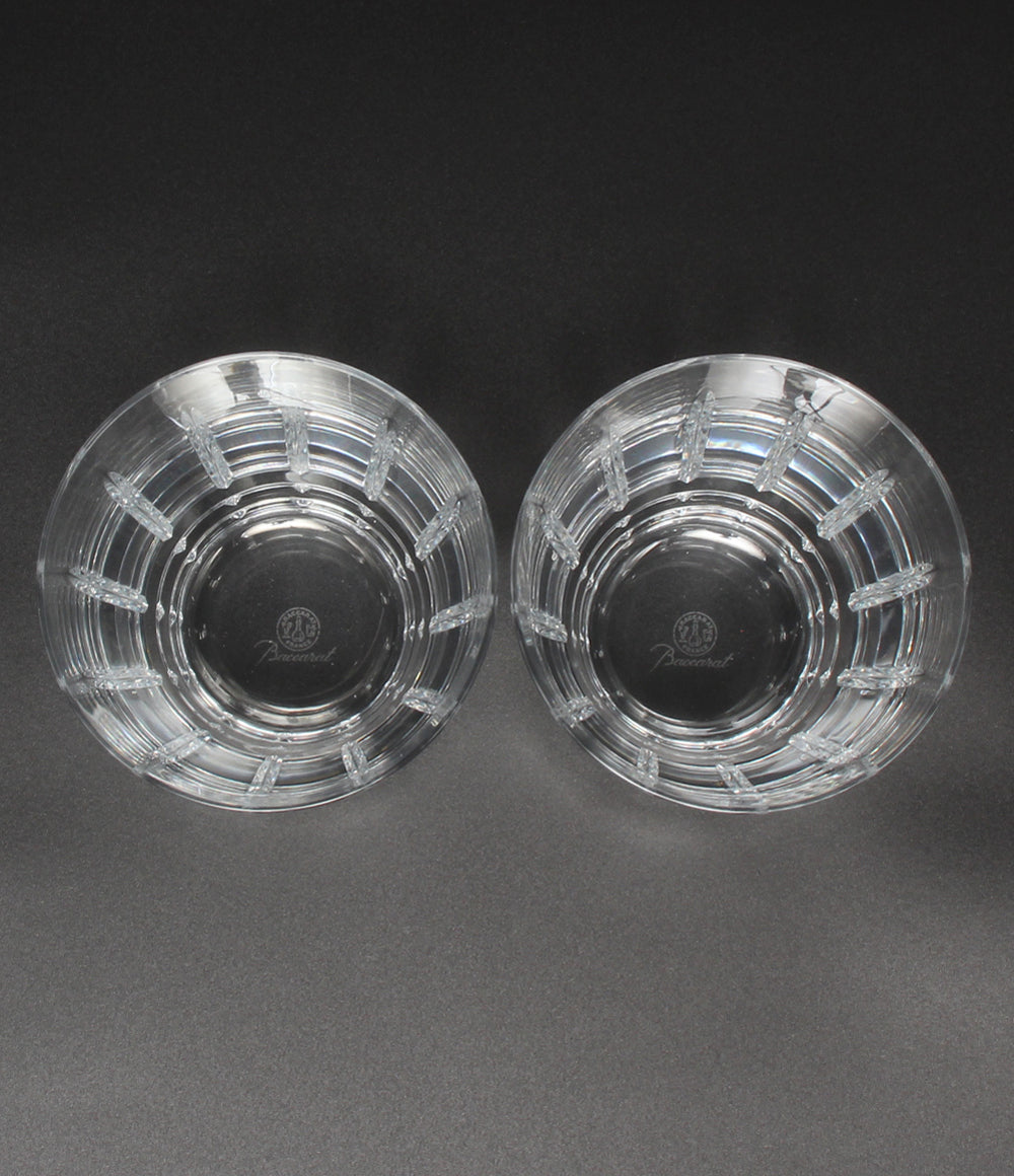 美品 Baccarat グラス タンブラー 2点セット ペア アルルカン バカラ