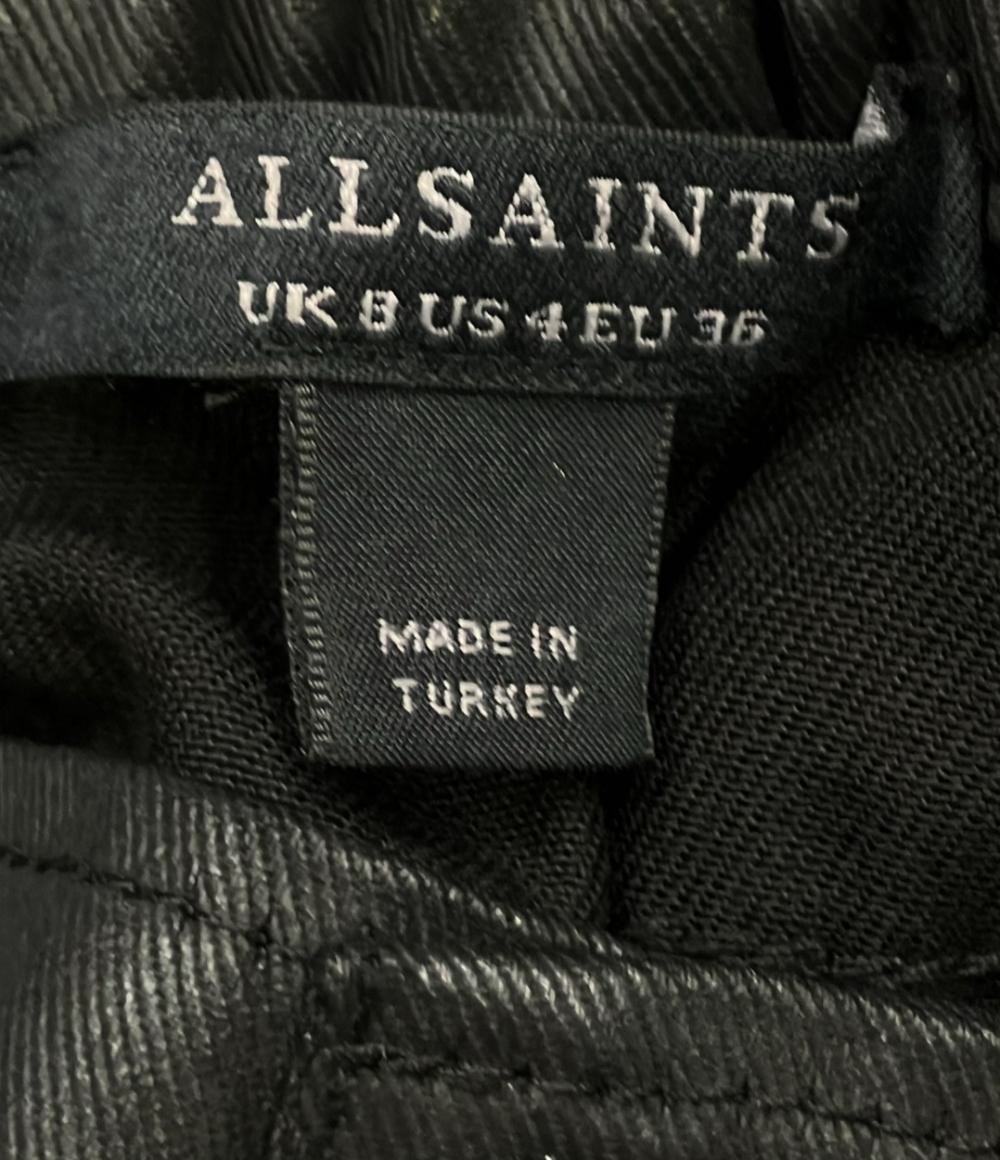 オールセインツ レザーカーゴパンツ レディース SIZE UK8 (M) ALLSAINTS