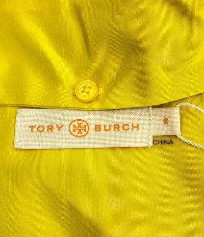 美品 Tory Burch シルク コットンボウタイブラウス レディース SIZE 6 (M) トリーバーチ