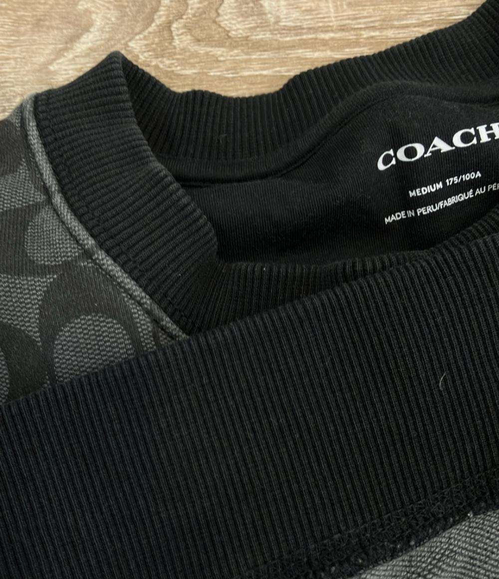 COACH スウェットシャツ シグネチャー クルーネック C7816 メンズ SIZE M コーチ
