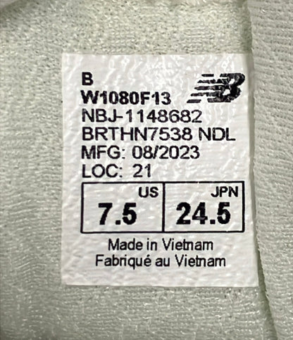 NEW BALANCE ローカットスニーカー W1080F13 レディース SIZE 24.5 ニューバランス