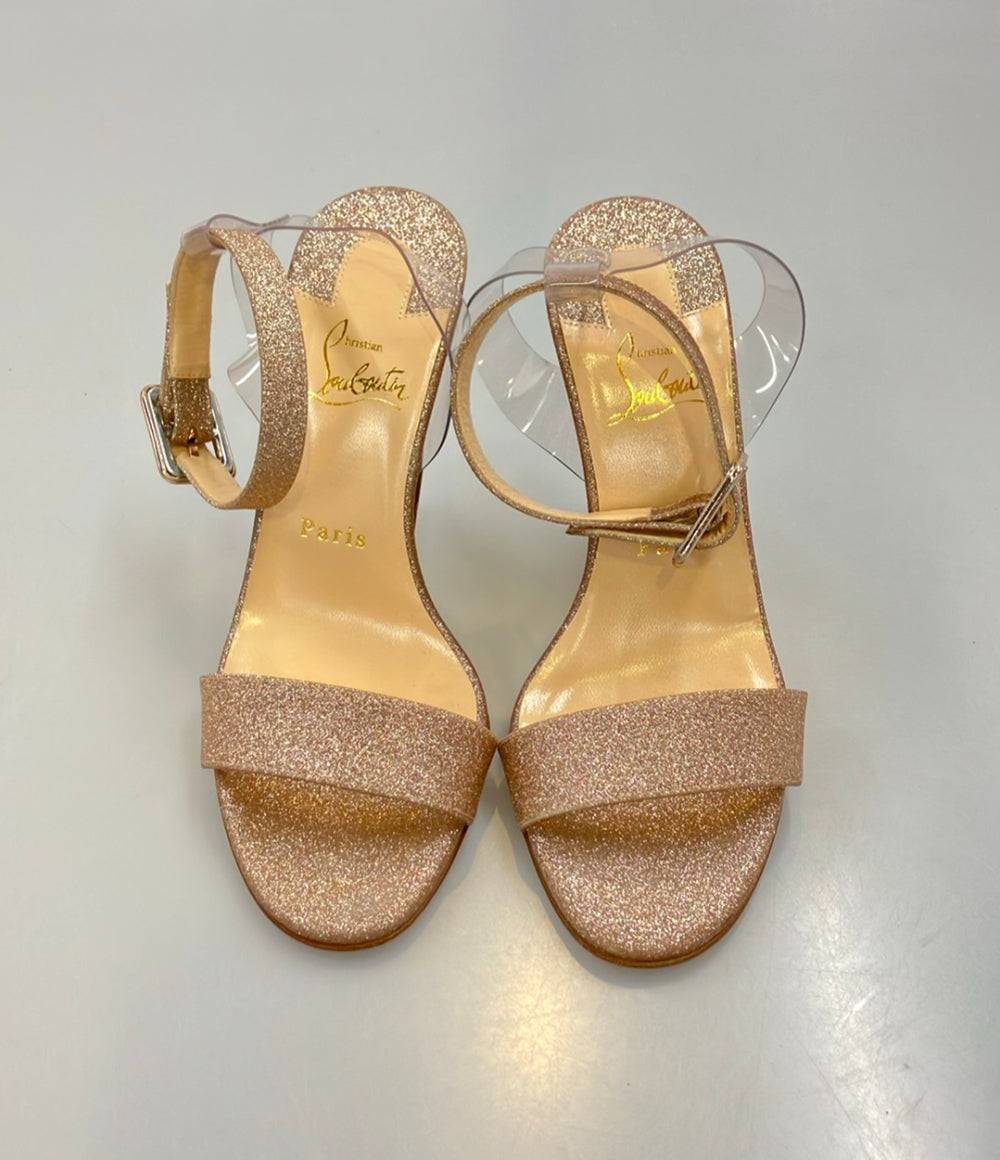 Christian Louboutin ストラップサンダル グリッター レディース SIZE 37 (23.5cm) クリスチャンルブタン