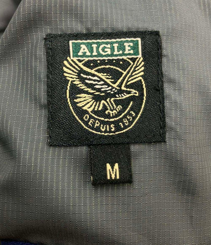 美品 AIGLE ナイロンジャケット リバーシブル メンズ SIZE M エーグル