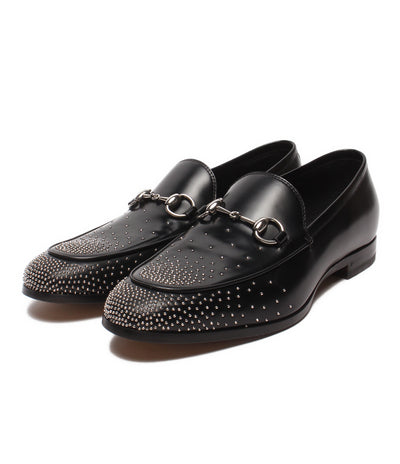 GUCCI ローファー スタッズ ホースビット 851395 メンズ SIZE 7 グッチ