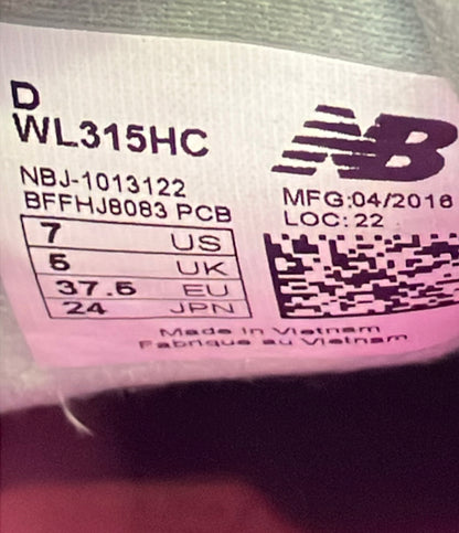 NEW BALANCE ローカットスニーカー WL315HC レディース SIZE 24.0 ニューバランス