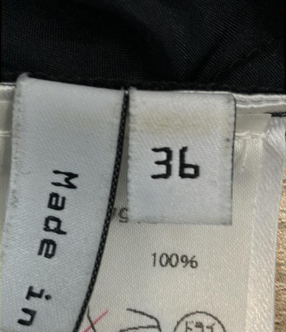 BALENCIAGA ノースリーブワンピース アシンメトリーラップドレス 177913 レディース SIZE 36 (S) バレンシアガ