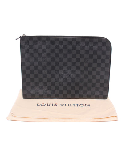 LOUIS VUITTON クラッチバッグ セカンドバッグ ポシェット ジュール GM NM ダミエ グラフィット N64437 メンズ ルイ・ヴィトン