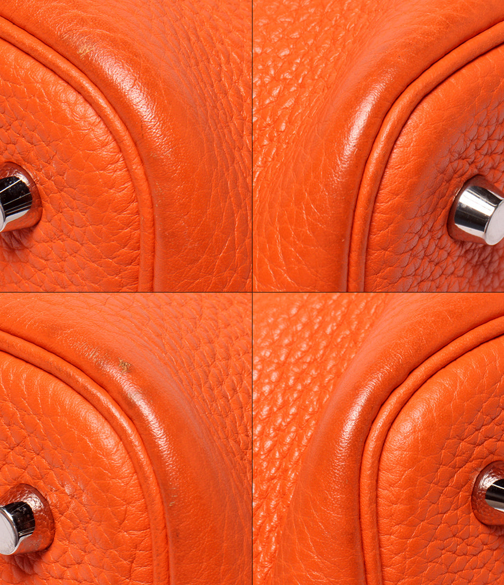 HERMES ハンドバッグ シルバー金具 R刻印 ピコタンロックMM レディース エルメス
