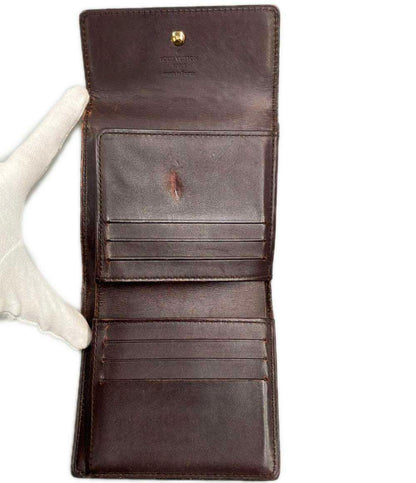 LOUIS VUITTON Wホック二つ折り財布 ポルトモネ ビエ カルトクレディ ヴェルニ M93523 レディース ルイ・ヴィトン