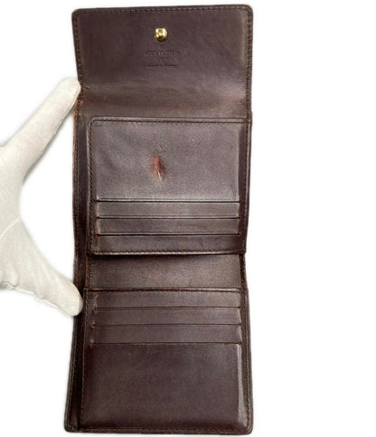 LOUIS VUITTON Wホック二つ折り財布 ポルトモネ ビエ カルトクレディ ヴェルニ M93523 レディース ルイ・ヴィトン