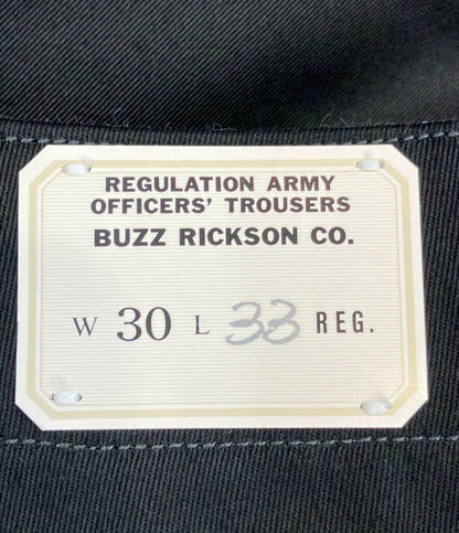 美品 Buzz Rickson's ロングパンツ チノパン ボタンフライ ウィリアムギブソン BR41860 メンズ SIZE 30 (M) バズリクソンズ