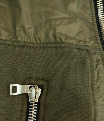 BALMAIN ジップ バイカー スウェット メンズ SIZE S バルマン