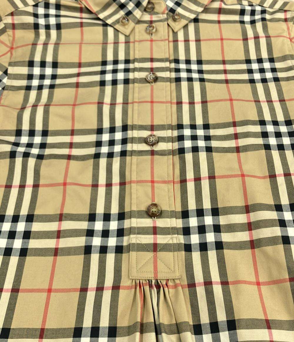 BURBERRY LONDON 長袖 ワンピース チェック レディース SIZE 40 (M) バーバリーロンドン