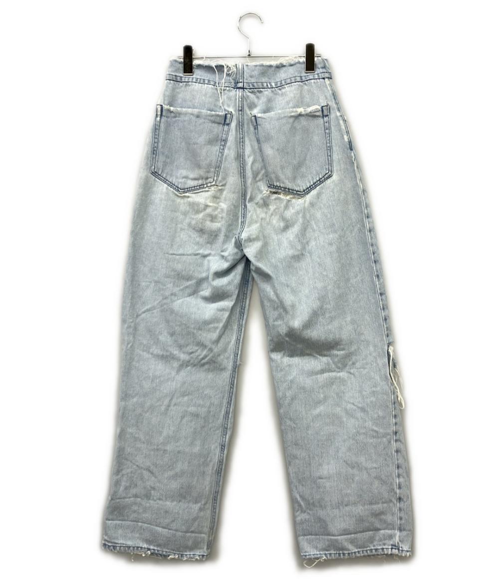 MM6 Maison Margiela ダメージ加工 デニムパンツ レディース SIZE 42 (L) エムエムシックス メゾンマルジェラ