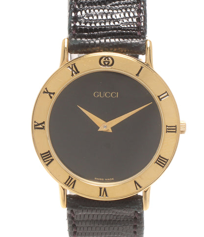 GUCCI 腕時計 クオーツ ブラック 3000.2.M メンズ グッチ