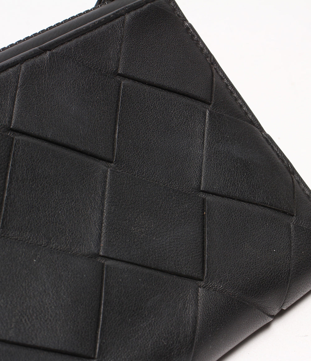 BOTTEGA VENETA L字ファスナー長財布 マキシイントレチャート レディース メンズ ボッテガ・ヴェネタ
