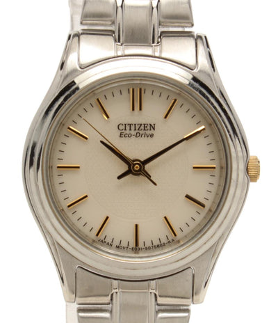 CITIZEN 腕時計 エコドライブ ソーラー E031-S048401 レディース シチズン
