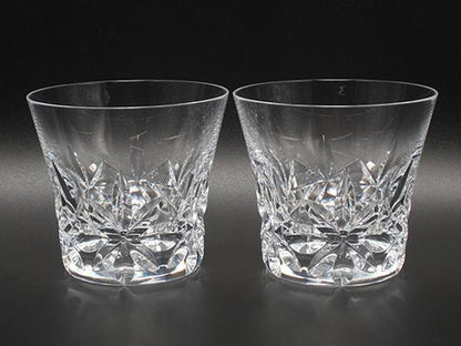 美品 Baccarat イヤータンブラー グラス 2点セット ペア 2023 エクラ バカラ