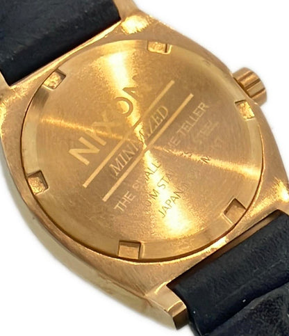 NIXON 腕時計 スモールタイムテラー THE SMALL TIME TELLER クオーツ ピンクゴールド A509-1932 レディース ニクソン