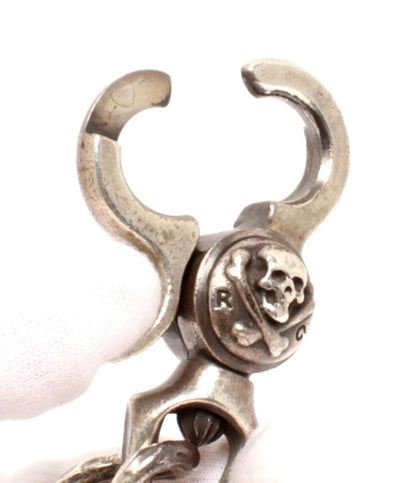 Argent Gleam ウォレットチェーン SV925 スカル メンズ アージェントグリーム