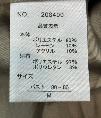 美品 エル チェスターコート 208490 レディース SIZE M ELLE