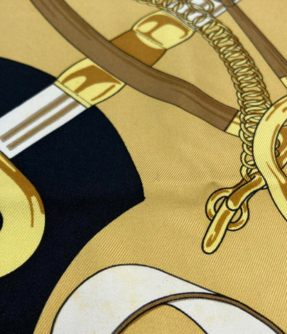 HERMES スカーフ カレ90 シルク100% Eperon d’or レディース エルメス