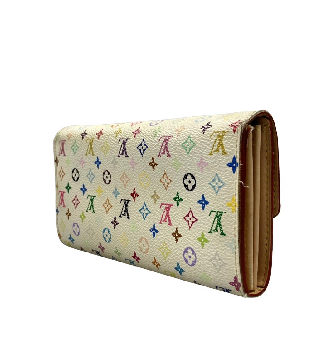 LOUIS VUITTON 長財布 ポルトフォイユ サラ モノグラム マルチカラー