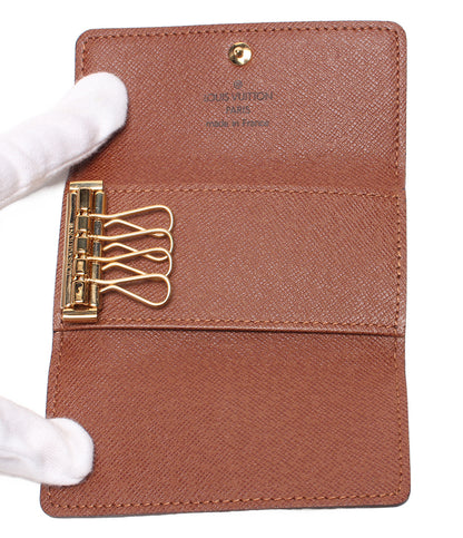美品 LOUIS VUITTON 4連キーケース ミュルティクレ4 モノグラム M62631 レディース ルイ・ヴィトン