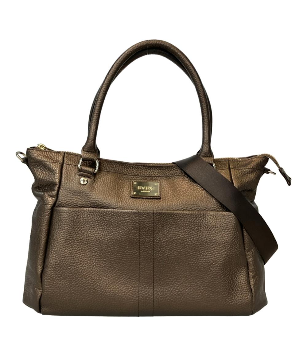 美品 BLUE LABEL CRESTBRIDGE 2WAY トートバッグ ショルダーバッグ